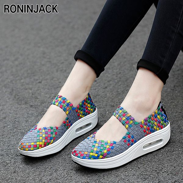 women lightweight running shoes hand-made weave sneakers breathable female sneakers jogging walking shoes summer flats big size
women lightweight running shoes hand-made weave sneakers breathable female sneakers jogging walking shoes summer flats big size