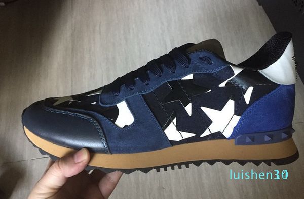 2019 new luxury designer rock stud sneaker shoes women and mens casual shoes rock runner trainer party wedding shoes 35-46 l14, Black
2019 new luxury designer rock stud sneaker shoes women and mens casual shoes rock runner trainer party wedding shoes 35-46 l14, Black