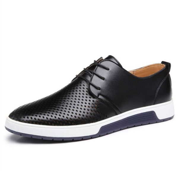 spring and autumn men new business suit leather shoes men summer large size 38-48 men's shoes fashion casual perforated sandals, Black
spring and autumn men new business suit leather shoes men summer large size 38-48 men's shoes fashion casual perforated sandals, Black