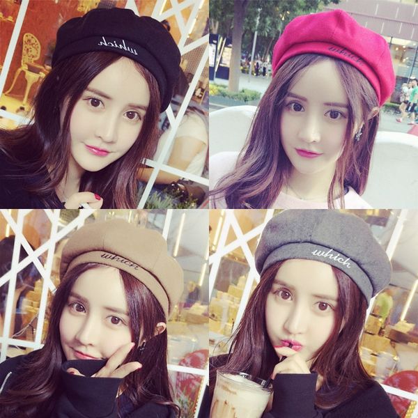 korean casual letter woolen pumpkin children beret octagonal hat octagonal hat korean fashion day painter beret black winter, Blue;gray
korean casual letter woolen pumpkin children beret octagonal hat octagonal hat korean fashion day painter beret black winter, Blue;gray
