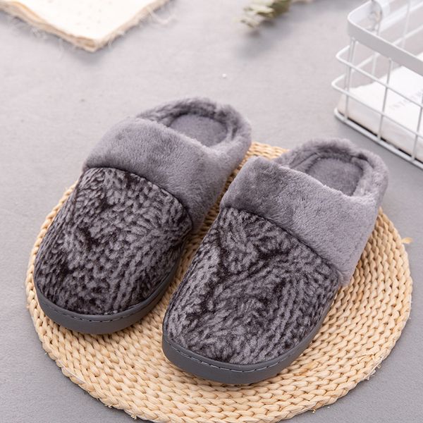 men's slippers indoor home plush slippers keep warm non-slip winter cotton pantoufle homme xkd8077, Black
men's slippers indoor home plush slippers keep warm non-slip winter cotton pantoufle homme xkd8077, Black