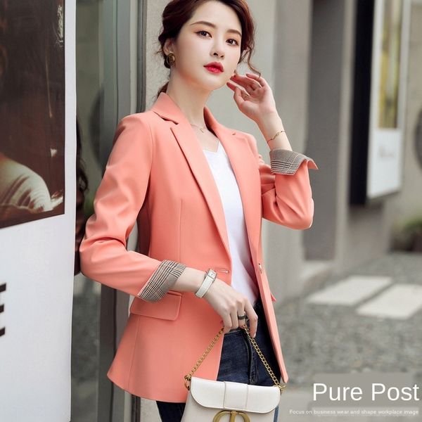 business wear small suit for women 2020 autumn and winter new korean coat coat style fashion casual long sleeve suit black, White;black
business wear small suit for women 2020 autumn and winter new korean coat coat style fashion casual long sleeve suit black, White;black