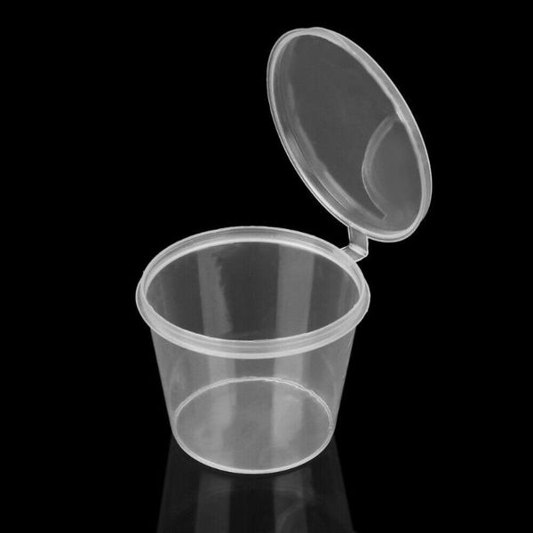 200 pcs 25ml disposable plastic takeaway sauce cup containers box with hinged lids small pigment paint box storage
200 pcs 25ml disposable plastic takeaway sauce cup containers box with hinged lids small pigment paint box storage
