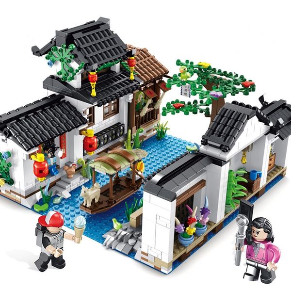 building blocks toys plastic assembled bricks toy large particle puzzle blocks diy building block toys chinese style series jiangnan watery
building blocks toys plastic assembled bricks toy large particle puzzle blocks diy building block toys chinese style series jiangnan watery