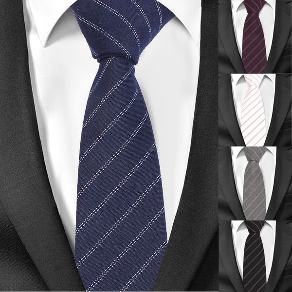 new classic striped neck ties for men fashion casual cotton tie gravatas business skinny mens neckties corbatas men ties, Black;gray
new classic striped neck ties for men fashion casual cotton tie gravatas business skinny mens neckties corbatas men ties, Black;gray