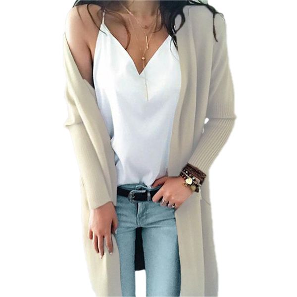 2020 autumn and winter new european and american style foreign trade knitted sweater double pocket long knitted cardigan sweater women, White
2020 autumn and winter new european and american style foreign trade knitted sweater double pocket long knitted cardigan sweater women, White