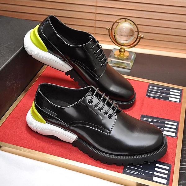 2020 new fashion derby shoes luxury men 's shoes colour sole style dress for male wedding formal flats round toe lacing office work sh, Black
2020 new fashion derby shoes luxury men 's shoes colour sole style dress for male wedding formal flats round toe lacing office work sh, Black
