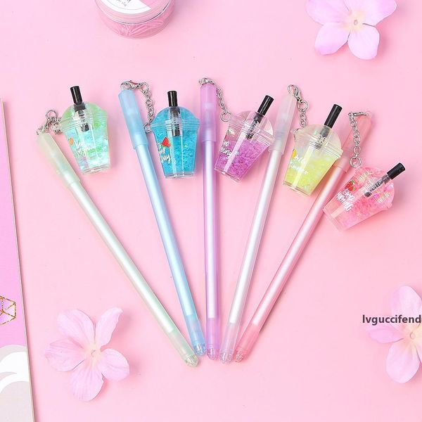 dhl 100pcs/lot gel pen 0.5mm pen cute drink pendant gel pen for girls use gift writing office stationery
dhl 100pcs/lot gel pen 0.5mm pen cute drink pendant gel pen for girls use gift writing office stationery