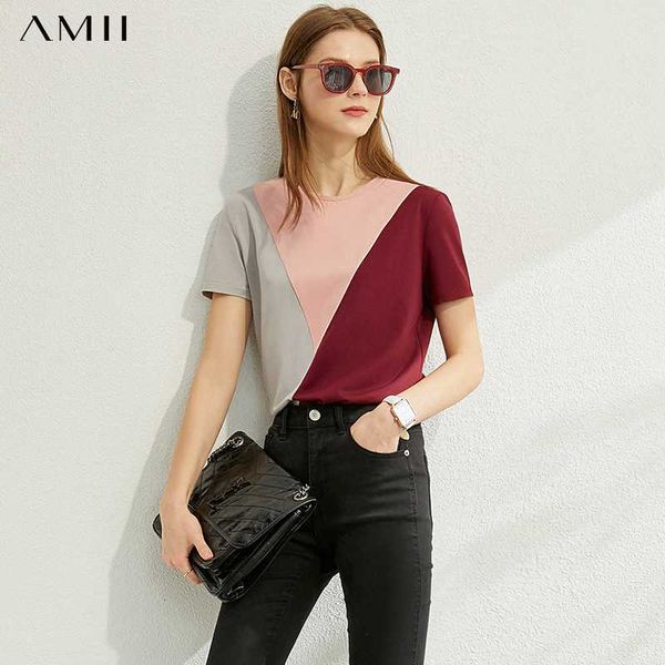 amii минимализм весна лето хлопок срощенной женщины tshirt мода причинная oneck короткие рукава мягкие сыпучие женский tshirt 12070137, White
amii минимализм весна лето хлопок срощенной женщины tshirt мода причинная oneck короткие рукава мягкие сыпучие женский tshirt 12070137, White