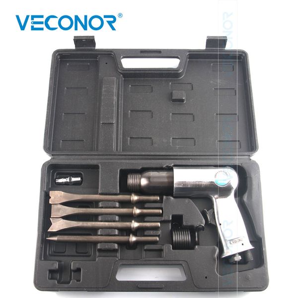 190mm air hammer pneumatic gun tool set heavy duty shock absorbing with 4pcs chisels ergonomic grip
190mm air hammer pneumatic gun tool set heavy duty shock absorbing with 4pcs chisels ergonomic grip