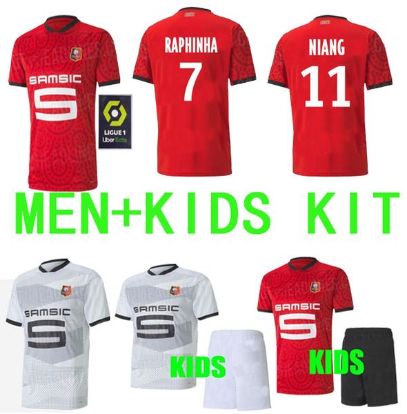 men/ kids 20 21 rennes soccer jersey 2020 2021 raphinha niang terrier j.martin stade rennais fc bourigeaud home away football shirts, Black;yellow
men/ kids 20 21 rennes soccer jersey 2020 2021 raphinha niang terrier j.martin stade rennais fc bourigeaud home away football shirts, Black;yellow