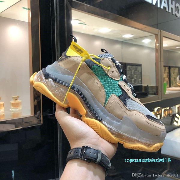 paris green crystal bottom triple-s leisure shoes luxury dad shoes platform triple s sneakers men women chaussures old grandpa trainer c14, Black
paris green crystal bottom triple-s leisure shoes luxury dad shoes platform triple s sneakers men women chaussures old grandpa trainer c14, Black
