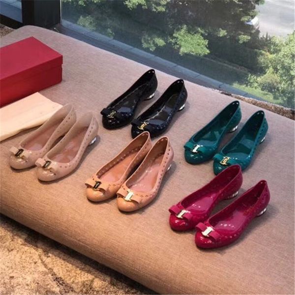 women shoes spring summer silicone butterfly buckle decor female shoe flat soft comfortable breathable, Black
women shoes spring summer silicone butterfly buckle decor female shoe flat soft comfortable breathable, Black