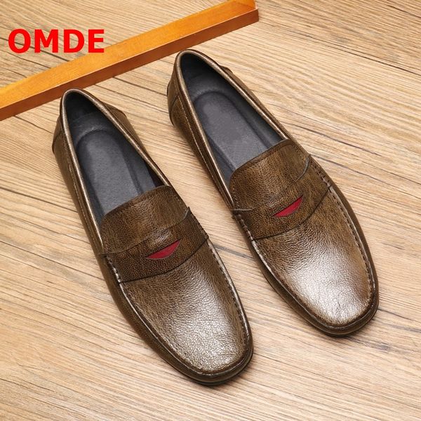 omde summer men shoes luxury soft genuine leather men loafers casual men's flats penny loafers mocasines hombre driving shoes, Black
omde summer men shoes luxury soft genuine leather men loafers casual men's flats penny loafers mocasines hombre driving shoes, Black