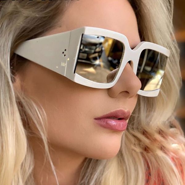 oversized square sunglasses women white silver mirror rivet sun glasses 2020 brand men eyewear female vintage wide leg shades, White;black
oversized square sunglasses women white silver mirror rivet sun glasses 2020 brand men eyewear female vintage wide leg shades, White;black