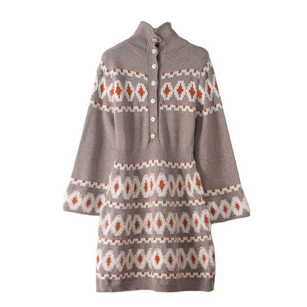 women spring vintage a-line dress fashion flare sleeve stand-collar high waist knitting cotton luxury lady dresses, White
women spring vintage a-line dress fashion flare sleeve stand-collar high waist knitting cotton luxury lady dresses, White