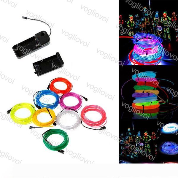 led neon sign el wire 3v flexible8 colors 3m changeable for car dance party stage props christmas holiday lightingdhl
led neon sign el wire 3v flexible8 colors 3m changeable for car dance party stage props christmas holiday lightingdhl