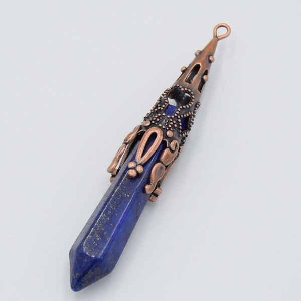 retro natural gem stone pendulum for divination wicca birthstone chakra reiki amethysts quartzs opal lapis lazuli stone pendants, Silver
retro natural gem stone pendulum for divination wicca birthstone chakra reiki amethysts quartzs opal lapis lazuli stone pendants, Silver