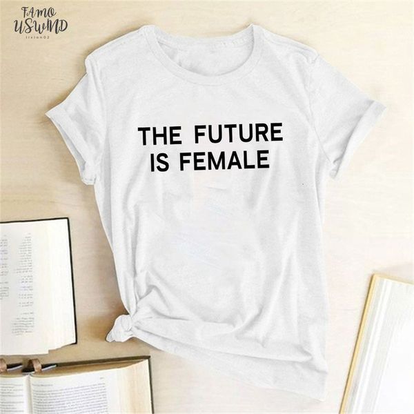 the future is female print women tshirt feminists harajuku aesthetics summer casual t shirt camisetas mujer manga corta, White
the future is female print women tshirt feminists harajuku aesthetics summer casual t shirt camisetas mujer manga corta, White