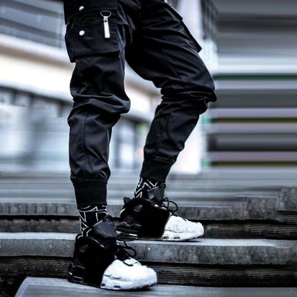 mens sport pants long tracksuit gym fitness hip hop joggers sweatpants trousers, Black
mens sport pants long tracksuit gym fitness hip hop joggers sweatpants trousers, Black