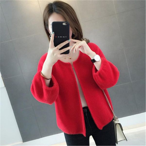 women autumn short cardigan coat faux knitted three quarter sleeve cardigans knitwear female fall knitting outwear 3311, White
women autumn short cardigan coat faux knitted three quarter sleeve cardigans knitwear female fall knitting outwear 3311, White