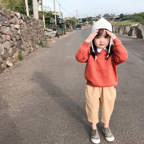 children's cartoon embroidered children's 2020 autumn baby girl solid color korean embroidered sweater style boy's sweater, Blue
children's cartoon embroidered children's 2020 autumn baby girl solid color korean embroidered sweater style boy's sweater, Blue