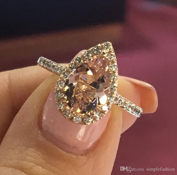 vecalon luxury female big pink stone ring fashion rose gold jewelry crystal zircon water drop ring vintage wedding rings for women, Slivery;golden
vecalon luxury female big pink stone ring fashion rose gold jewelry crystal zircon water drop ring vintage wedding rings for women, Slivery;golden