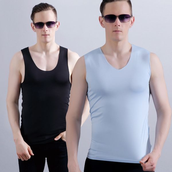 мужская ice шелковый бесшовные vest vestvest лето сплошной цвет тонкий подходят спортивные быстросохнущие рукавов высокого эластичность дна, White;black
мужская ice шелковый бесшовные vest vestvest лето сплошной цвет тонкий подходят спортивные быстросохнущие рукавов высокого эластичность дна, White;black