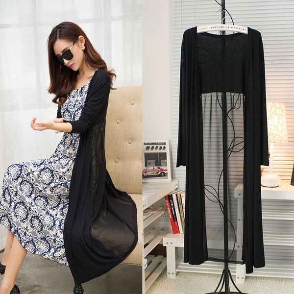 women's fashion beach swimwear cape 2020 thin travel sunscreen long jacket shawl modal chiffon stitching thin beach cardigan wrap, White;black
women's fashion beach swimwear cape 2020 thin travel sunscreen long jacket shawl modal chiffon stitching thin beach cardigan wrap, White;black