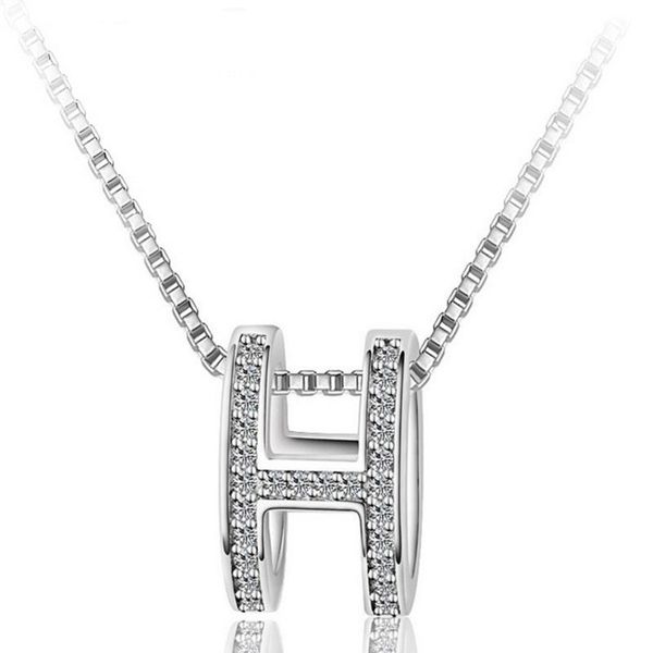 fashion silver color tiny dainty necklace letter h cubic zirconia necklace jewelry for women girlfriend gift
fashion silver color tiny dainty necklace letter h cubic zirconia necklace jewelry for women girlfriend gift
