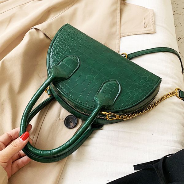 women crossbody bag fashion crocodile semicircle bags pu leather shoulder bags for female handbags designer bolsas
women crossbody bag fashion crocodile semicircle bags pu leather shoulder bags for female handbags designer bolsas