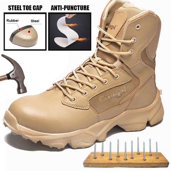 desert tactical boots men anti-puncture waterproof safety shoes steel toe hiking trekking shoes man combat army boots
desert tactical boots men anti-puncture waterproof safety shoes steel toe hiking trekking shoes man combat army boots