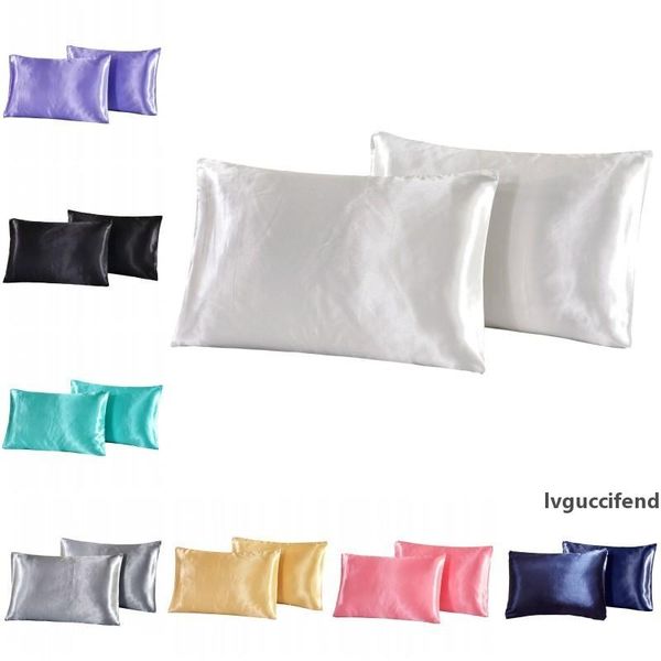 solid color simulation silk pillowcase silk satin pillow cover christmas solid color pillow case bedding supplies
solid color simulation silk pillowcase silk satin pillow cover christmas solid color pillow case bedding supplies