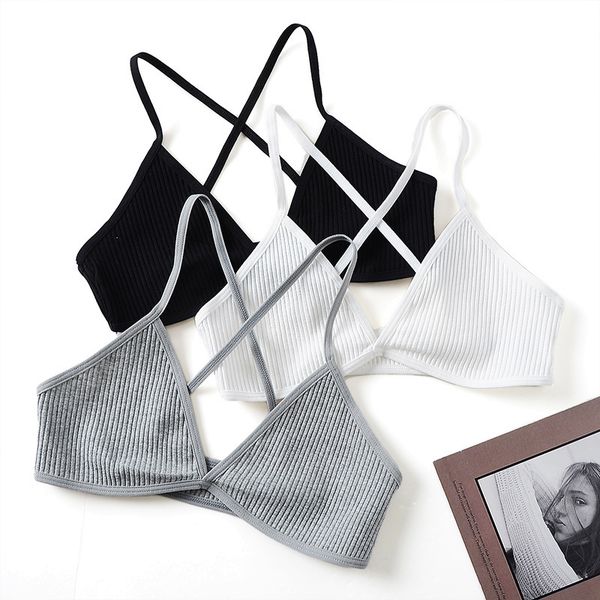 2 pcs comfort cotton bras for women thin french style bralette deep v triangle cup wireless push up seamless wire bra, Red;black
2 pcs comfort cotton bras for women thin french style bralette deep v triangle cup wireless push up seamless wire bra, Red;black