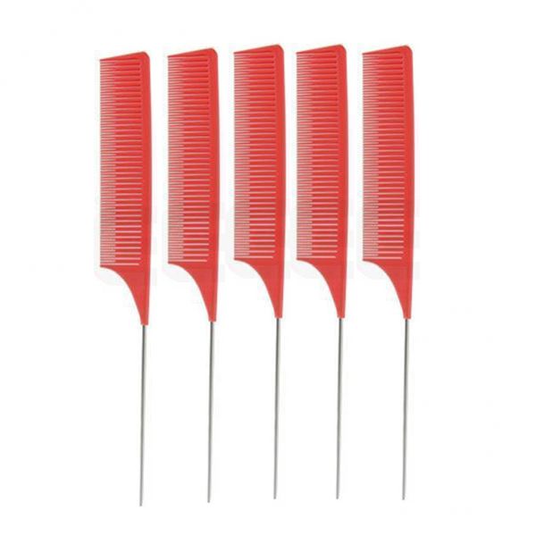 5x секционирование выделите расческой для волос салон dye раскраски гребни brush static free, Silver
5x секционирование выделите расческой для волос салон dye раскраски гребни brush static free, Silver