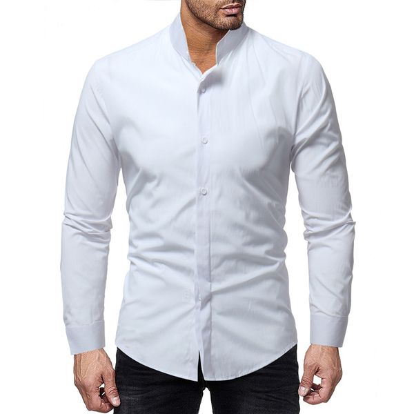 foreign trade autumn and winter new lapel long-sleeved shirt large size european and american fashion trend solid color all-match shirt fact, White;black
foreign trade autumn and winter new lapel long-sleeved shirt large size european and american fashion trend solid color all-match shirt fact, White;black