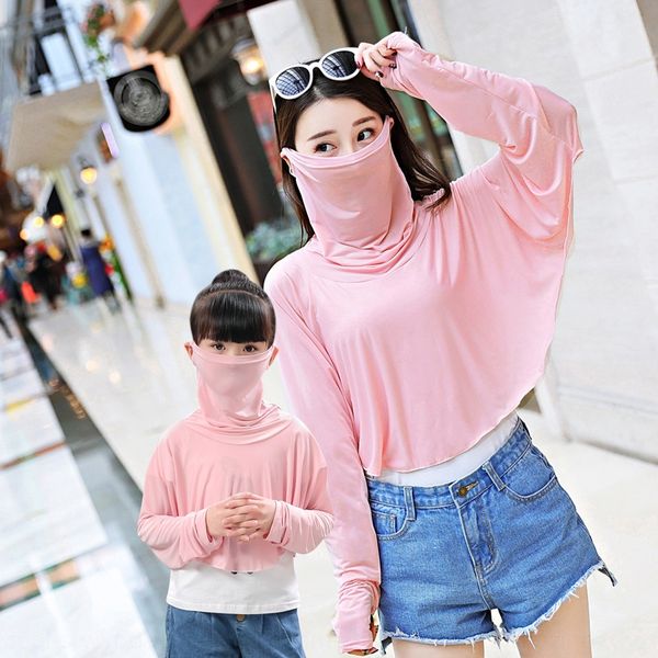 56uh2 xiaxin thin cycling travel sunscreen bicycle coat bicycle clothing female neck mask parent-child outdoor ice silk sunscreen shawl coat, Blue;gray
56uh2 xiaxin thin cycling travel sunscreen bicycle coat bicycle clothing female neck mask parent-child outdoor ice silk sunscreen shawl coat, Blue;gray