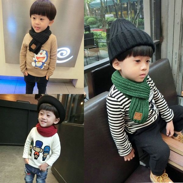 nrw5h w1 korean style 2020 new woolen knitted leather label men's and children's scarf warm woolscarf wool solid color all-match s, Red;brown
nrw5h w1 korean style 2020 new woolen knitted leather label men's and children's scarf warm woolscarf wool solid color all-match s, Red;brown