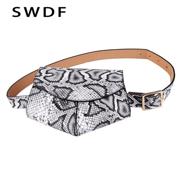 2020 new bags for women pack waist bag lingge bags women snakes hearts irregular phones saddle bags adjustable fashion belts, Black;red