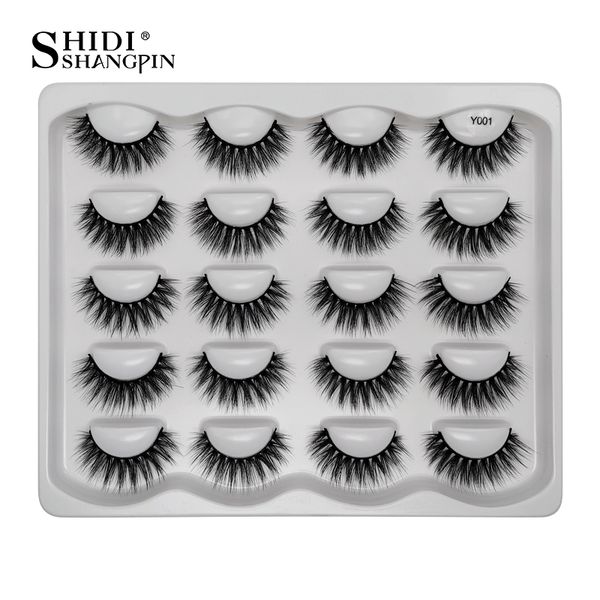 false eyelashes shidishangpin 10pairs 1 box mink natural 3d lashes makeup bulk maquiagem
false eyelashes shidishangpin 10pairs 1 box mink natural 3d lashes makeup bulk maquiagem