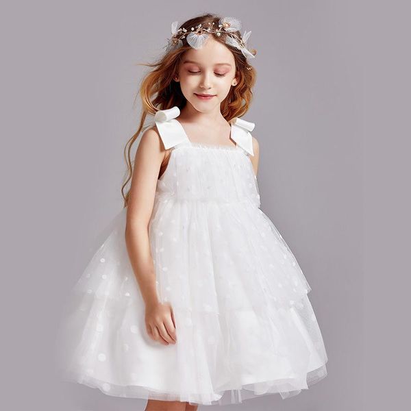 white flower girl dresses puffy bow sash tulle first communion dresses o-neck lace cap sleeves girl wedding party dresses, Red;yellow
white flower girl dresses puffy bow sash tulle first communion dresses o-neck lace cap sleeves girl wedding party dresses, Red;yellow