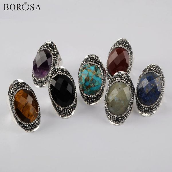 turquoises silver color rings natural stones ring cubic zirconia crystal ring lapis lazuli labradorite adjustable dropship, Golden;silver
turquoises silver color rings natural stones ring cubic zirconia crystal ring lapis lazuli labradorite adjustable dropship, Golden;silver