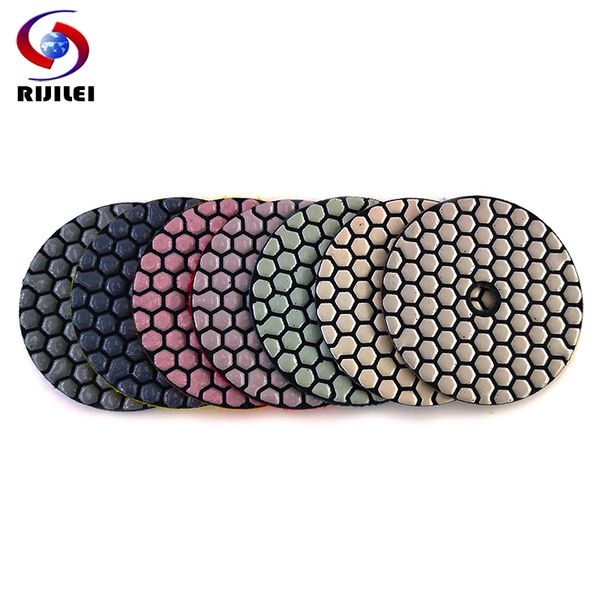 rijilei 7 pcs 100mm dry polishing pad 4 inch sharp type diamond polishing pads for granite marble sanding disc for stone
rijilei 7 pcs 100mm dry polishing pad 4 inch sharp type diamond polishing pads for granite marble sanding disc for stone