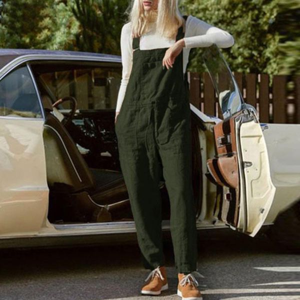 women's jumpsuits & rompers 38# womens cotton jumpsuit women summer 2021 solid color overalls casual romper jump suit combinaison femme, Black;white
women's jumpsuits & rompers 38# womens cotton jumpsuit women summer 2021 solid color overalls casual romper jump suit combinaison femme, Black;white