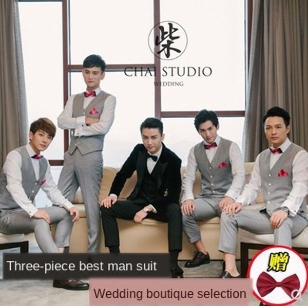 men's vest vest vestsuit men's three-piece waistcoat shirt waistcoat man group brothers group man suit, Black;white
men's vest vest vestsuit men's three-piece waistcoat shirt waistcoat man group brothers group man suit, Black;white