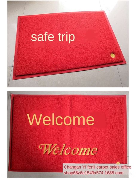 household entrance door non-slip carpet non-slip entrance mat welcome to the door of the shop anti-skid mat welcome carpet customized
household entrance door non-slip carpet non-slip entrance mat welcome to the door of the shop anti-skid mat welcome carpet customized