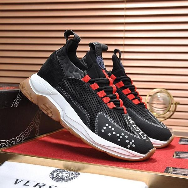 cross chainer sneakers mens shoes with origin box fashion designer breathable running luxury shoes casual plus size lace -up sports men shoe, Black
cross chainer sneakers mens shoes with origin box fashion designer breathable running luxury shoes casual plus size lace -up sports men shoe, Black