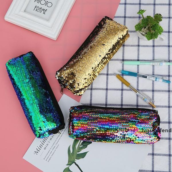 new fashion women sequin pen bags 6 colors makeup bag glitter reversible sequin cosmetic bag makeup pouch pencil storage bags bc bh0678
new fashion women sequin pen bags 6 colors makeup bag glitter reversible sequin cosmetic bag makeup pouch pencil storage bags bc bh0678