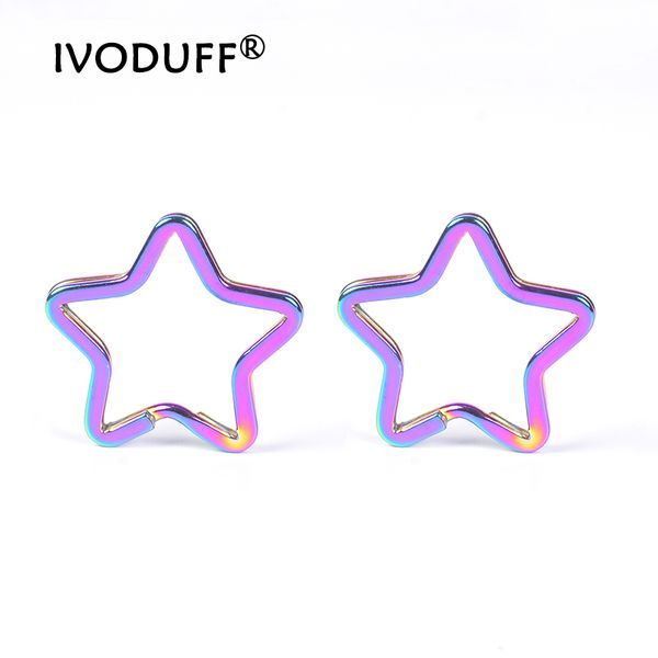bag pendant metal ring star rainbow color cool key ring 10 pcs/bag, there are 4 styles, Black
bag pendant metal ring star rainbow color cool key ring 10 pcs/bag, there are 4 styles, Black