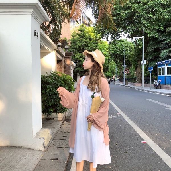 ccrw6 2020 clothes sunscreen clothes summer korean style all-match solid color hipster loose mid-length chiffon bell sleeve sunscreen clothi, Tan;black
ccrw6 2020 clothes sunscreen clothes summer korean style all-match solid color hipster loose mid-length chiffon bell sleeve sunscreen clothi, Tan;black